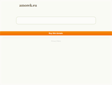 Tablet Screenshot of amorek.eu
